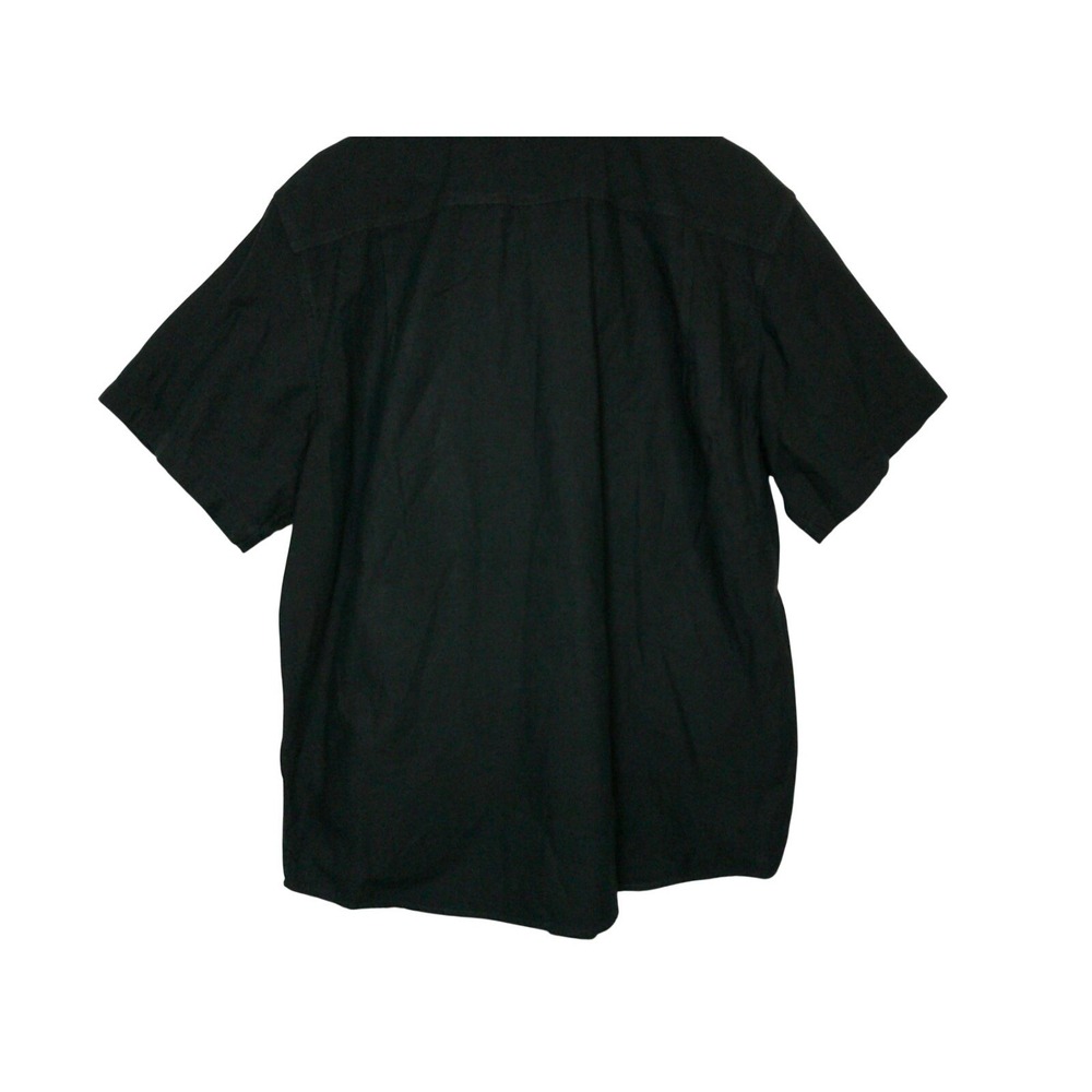 Carhartt Button Down Shirt Mens XL Black Loose‎ Fit Short Sleeve 104369 BKC Work - Picture 12 of 13